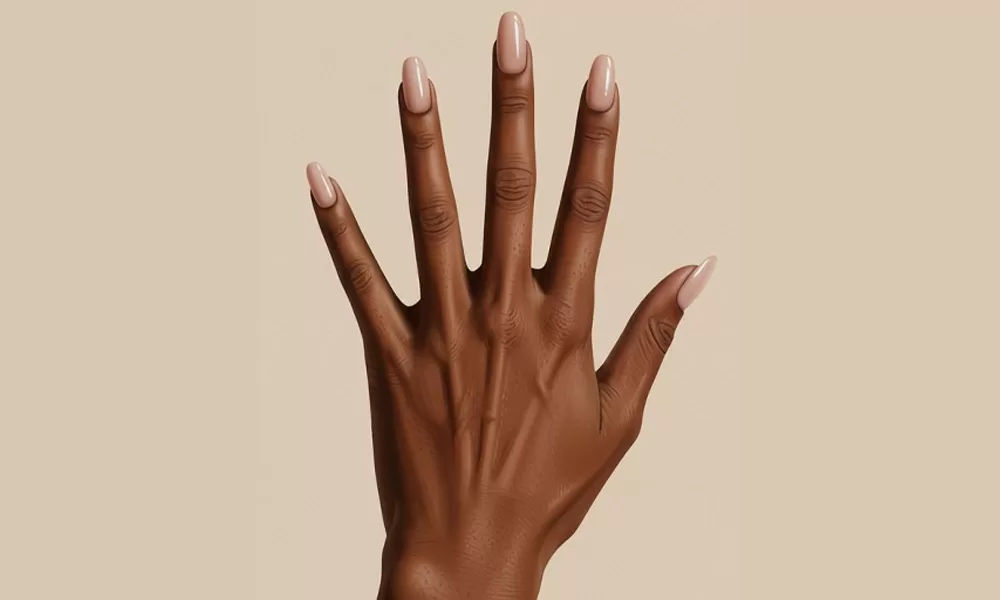 tono albaricoque uñas