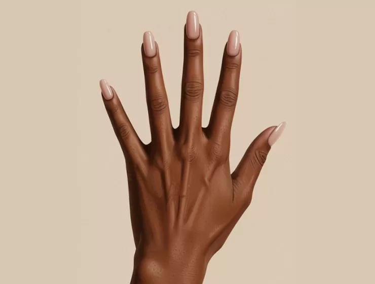 tono albaricoque uñas