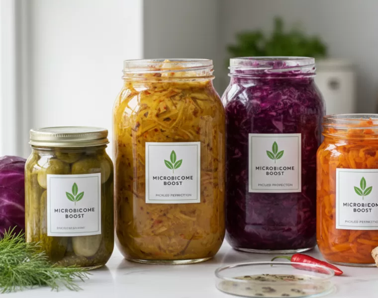 encurtidos microbiota