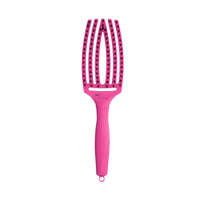 Cepillo fingerbrush hot pink Olivia Garden - The Beauty Concept